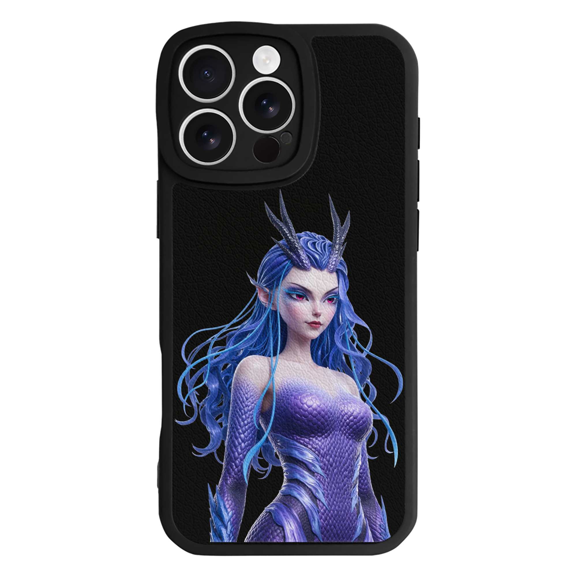 （画像用） Ne Zha 2 ナタ 魔童の大暴れ 【iPhone 16シリーズ対応】シリコンスマホケース（レザー調） 材質：シリコン